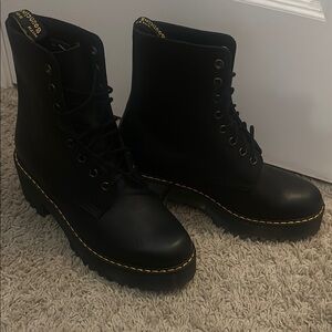 Dr. Martens Black Combat Boots